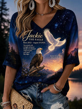Deepest Condolences To Jackie, May You Rest In Peace. Printed T-Shirt