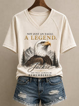 Women's Not Just an Eagle, A Legend Print Tee