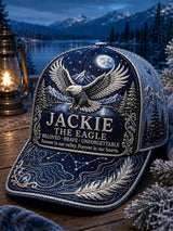 Unisex Retro Rest in Peace Jackie Print Hat