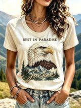 Women's Jackie And Shadow Printed T-shirt