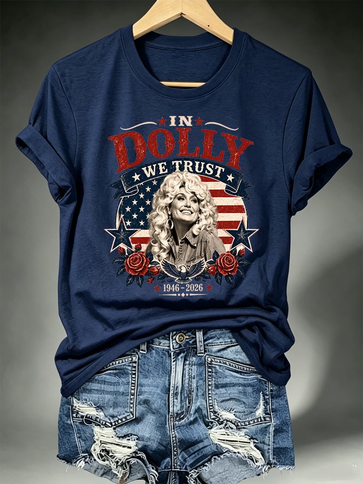 Women's Vintage Country Music Tribute Parton Tour T-Shirt
