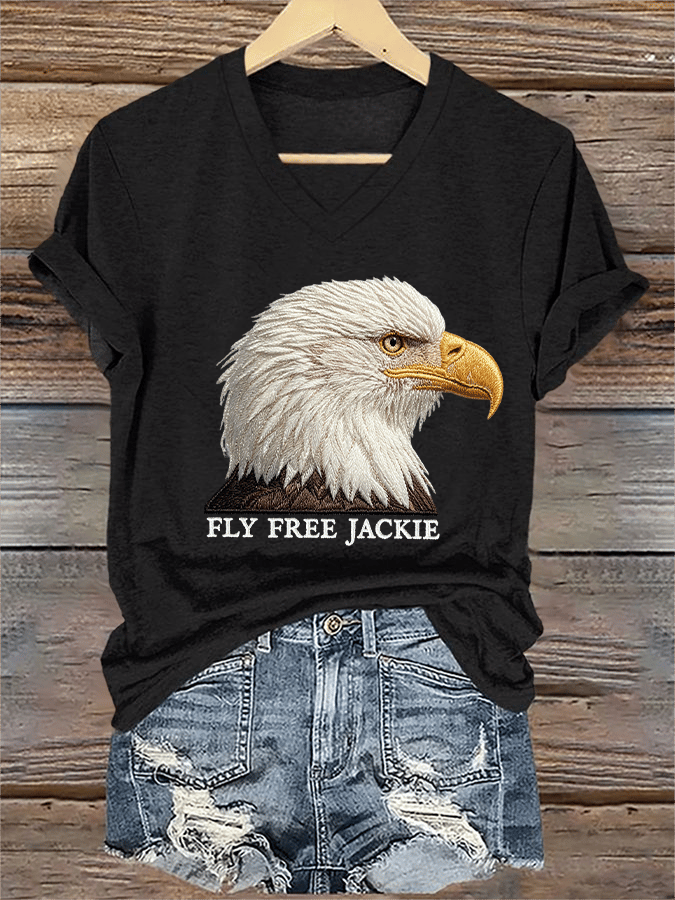 Women's Fly Free Jackie Print T-shirt
