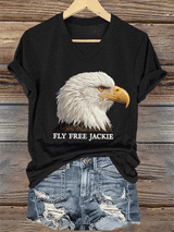 Women's Fly Free Jackie Print T-shirt