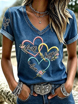 Women's Faith Print T-shirt