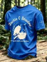 Men's  Jackie and Shadow Print Short-Sleeve T-Shirt