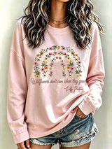 Women's Wildflowers Don'T Care Where They Grow — Dolly Parton  Print T-Shirt