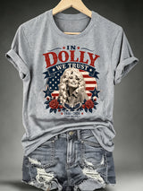Women's Vintage Country Music Tribute Parton Tour T-Shirt