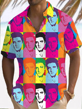 Men's Music Singer Printed Shirt