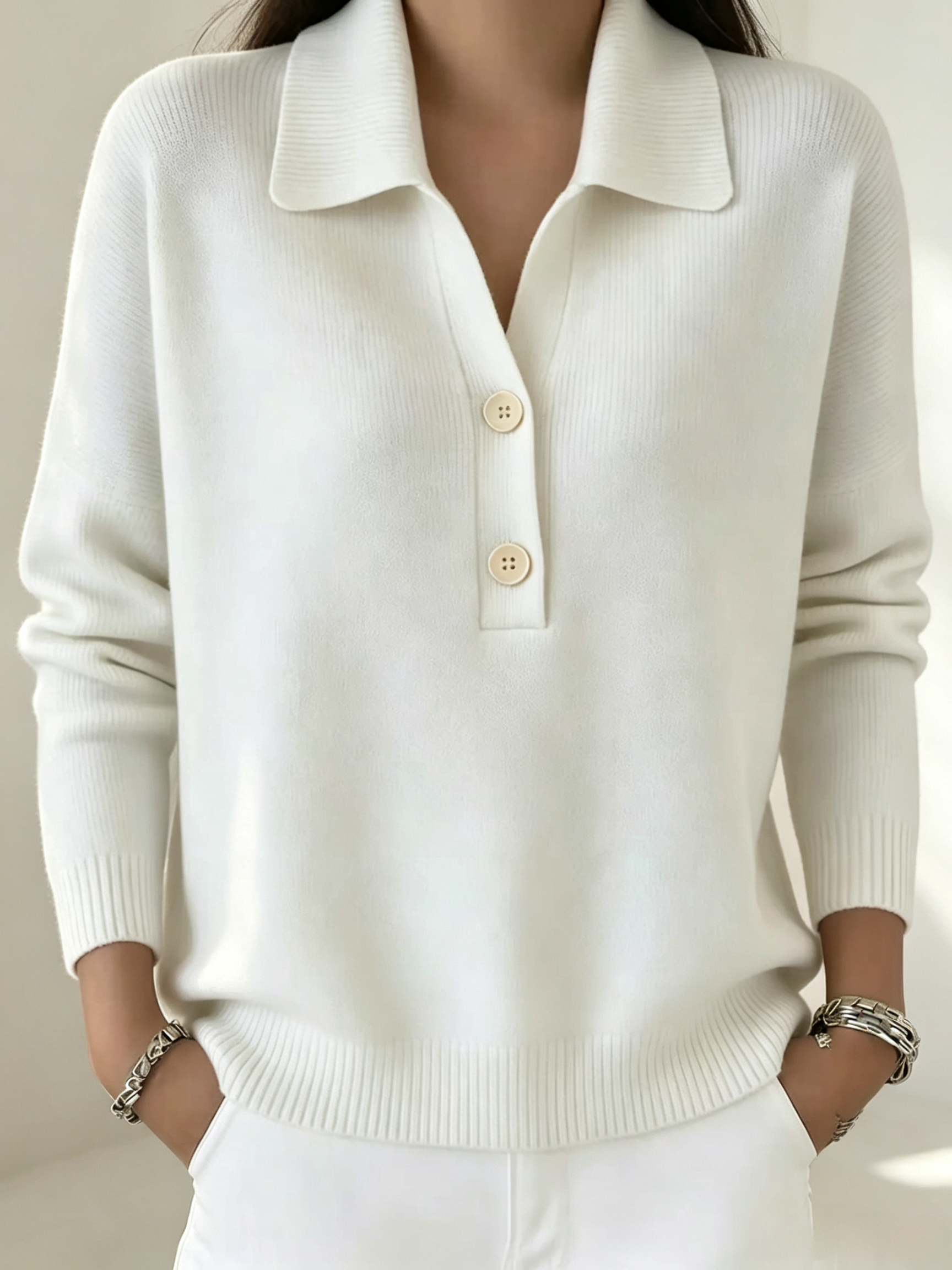 FALL SALE🔥 Women's V-neck Cashmere Sweater