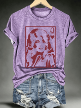 Women's Queen of Hearts Shirt Country Music Graphic Tee