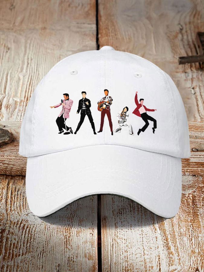 Rock singer retro unisex hat
