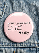 Forever Our Queen of Country Print Button