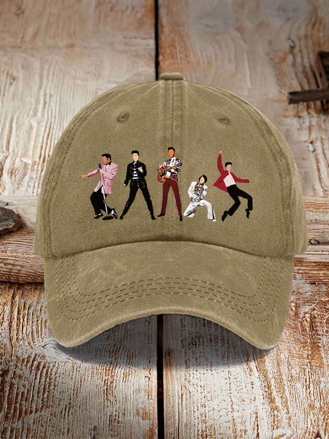 Rock singer retro unisex hat