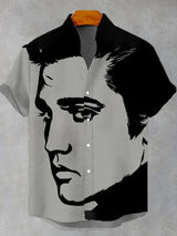 Men's Music Superstar Print Shirt