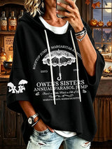 Women's Owens Sisters Apothecary Witch Print Hooded Sweatshirt