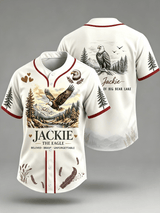 Men's JACKIE THE EAGLE Print T-Shirt