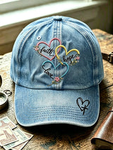 Unisex Faith Print Baseball Cap