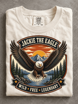 Women's Jackie And Shadow Printed T-shirt