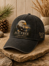 Unisex Fly Free Jackie Graphic Hat