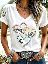 Women's Faith Print T-shirt
