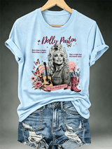 Women's Vintage Country Music Tribute Parton Tour T-Shirt