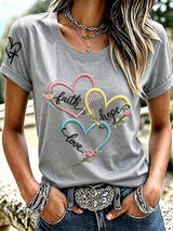 Women's Faith Print T-shirt