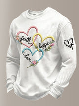 Men's Faith Printing  T-Shirts