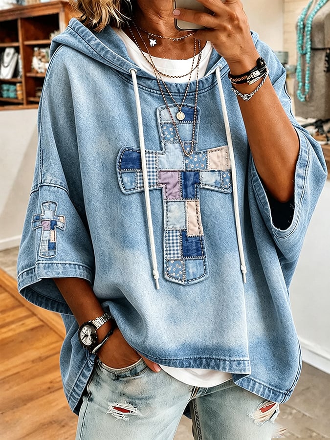 Women's  Faith Over Fear Printing  Top