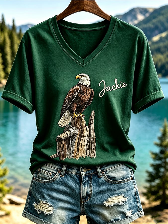 Women's Jackie And Shadow Printed T-shirt