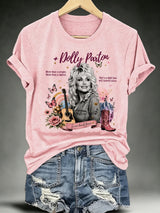 Women's Vintage Country Music Tribute Parton Tour T-Shirt