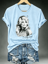 Women's Vintage Signature Graphic Memorial T- Shirt
