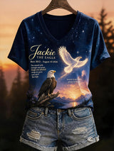 Deepest Condolences To Jackie, May You Rest In Peace. Printed T-Shirt