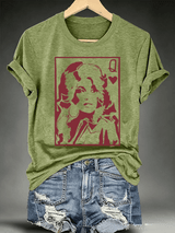 Women's Queen of Hearts Shirt Country Music Graphic Tee