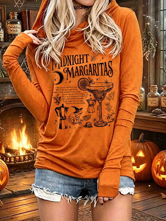 Women's Midnight Margaritas Printed Top