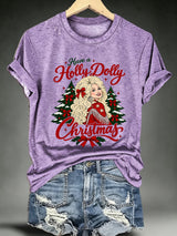 Women's Vintage Country Music Tribute Parton Tour T-Shirt
