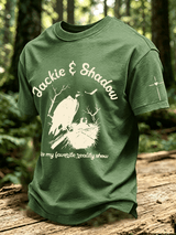 Men's  Jackie and Shadow Print Short-Sleeve T-Shirt