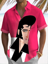 Men's Musical Short Sleeve Pocket Shirt