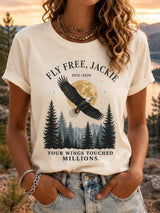 Women's Your Wings Touched Millions Jackie Print Tee