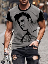 Men'S Music Festival Print T-Shirt