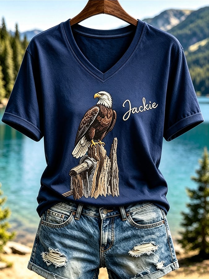 Women's Jackie And Shadow Printed T-shirt