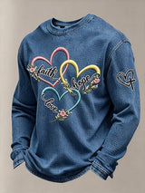 Men's Faith Printing  T-Shirts