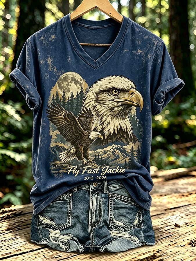 Women's Jackie And Shadow Printed T-shirt