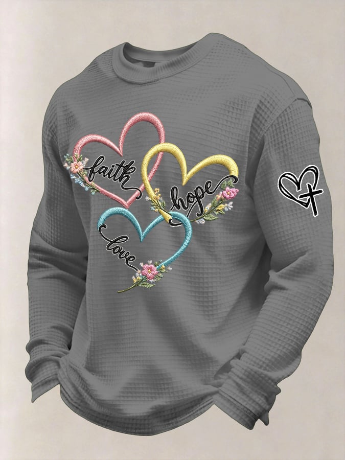 Men's Faith Printing  T-Shirts