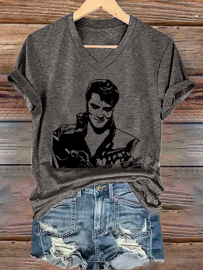Women's The King Printed T-Shirt