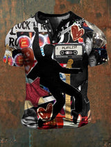 Men'S Music Festival Print T-Shirt