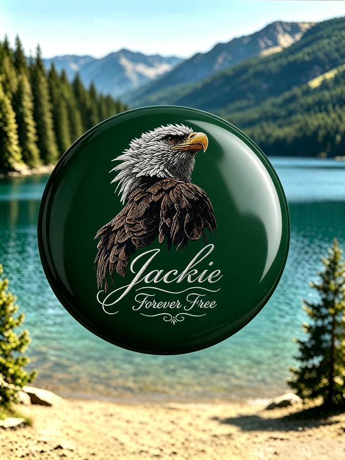 Bald Eagle "Jackie" Badge