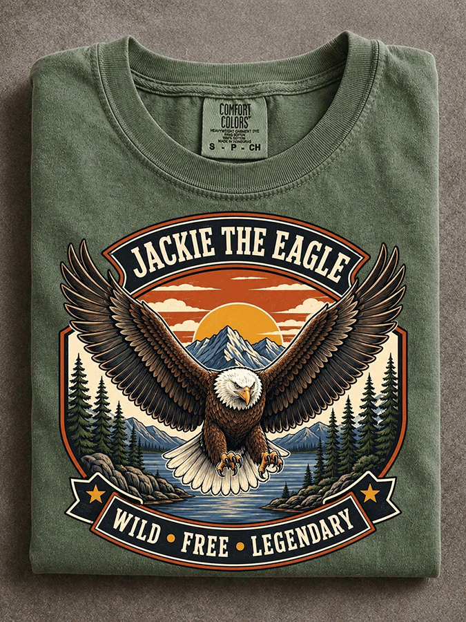 Women's Jackie And Shadow Printed T-shirt