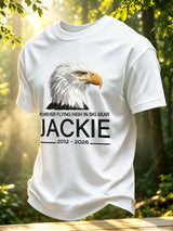 Men's Forever Over Big Bear, Fly Free Jackie Printed Casual Tops