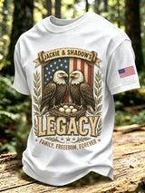 Men's Jackie & Shadow Print Short-Sleeve T-Shirt