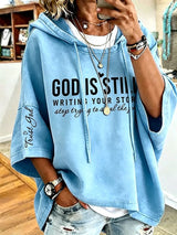 Women's  Faith  God Is Still Writing Your Story, Stop Trying To Skip The Pages Printing  Top